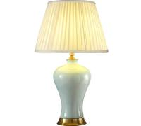 QYYZTQY Lamp for Desk Light Luxury Ceramic Table Lamp Bedroom Bedside Lamp Living Room Study Bedside Counter Lamp Desk Led Lamp(Large)