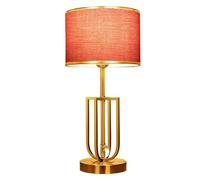 QYYZTQY Lamp for Desk Light Luxury Table Lamp Hotel Bedroom Bedside Lamp Fashionable Golden Touch Table Lamp Desk Led Lamp(C)