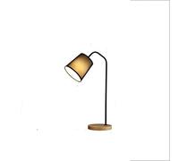 QYYZTQY Lamp for Desk Nordic Bedside Table Lamp Eye Protection Dimming Fabric Lampshade Table Lamp Living Room Home Decoration Lamp Desk Led Lamp(B)