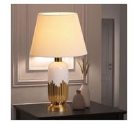 QYYZTQY Lamp for Desk Retro Ceramic Table Lamp Bedroom Decoration Bedside Lamp European Style Warm Atmosphere Lamp Desk Led Lamp(A)