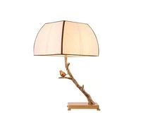 QYYZTQY Lamp for Desk Table Lamp Traditional Style Bird On Metal Stand Bedside Nightstand Home Decor Lamp Desk Led Lamp