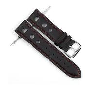 QYYZTQY Leather Watch Bands - Multi-Color Options, Sizes 18mm to 24mm