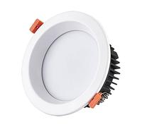 QYYZTQY LED Ceiling Lights Spotlights White Round Panel Integrated Recessed Downlights 3W 3000K 4000K 6000K for Living Room Bedroom Kitchen Decoration Wash Wall Lamps Accent Lamp O (Color : Neutral