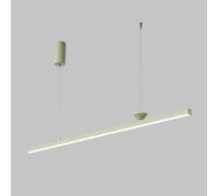 QYYZTQY LED Linear Chandelier Nordic Pendant Light Long Strip Hanging Ceiling Lamp Kitchen Island Lighting Fixture Geometric Hanging Chandeliers for Dining Room Pool Table 3 Color Mode