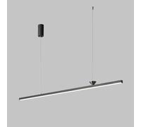 QYYZTQY LED Linear Chandelier Nordic Pendant Light Long Strip Hanging Ceiling Lamp Kitchen Island Lighting Fixture Geometric Hanging Chandeliers for Dining Room Pool Table 3 Color Mode