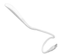 QYYZTQY LED USB Light Plug-in Eye Protection Desk Lamp Led Power Bank Travel Plastic White Portable Table Lamp