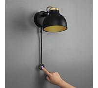 QYYZTQY LED Wall Lamp Minimalist Bedside Lamp Infinite Dimming Compatible with Living Room Bedroom Corridor Setting Wall Light, Wall Sconces
