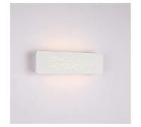 QYYZTQY LED Wall Light Fixtures, 8W Iron Rectangle Wall, Minimalism Personality Wall Lamps for Living Room Bedroom Pathway Corridor Stairs Balcony Lighting, 4000K,White (Color : White)