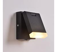 QYYZTQY LED Wall Lighting Fixtures Indoor, Mounted Reading Sconces Lamp with On/Off Switch, Adjustable Bedside Wall Lamps for Living Room, Bedroom, Corridors, Room Decor