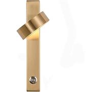 QYYZTQY LED Wall, Metal Rotatable Wall Light, Nordic Style Indoor Wall Lamp, Bedside Reading Lamp, Living Room Bedroom Bathroom Background Wall Decoration Lighting, 12W Warm Light