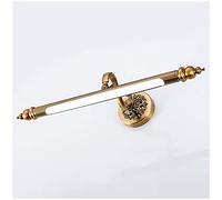 QYYZTQY Light LED Bathroom Mirror Cabinet Light Cabinet Anti-Fog Waterproof Retro Bedroom Hotel Wall Lamp Bath Decor Wall Lamp (Color : Positive White Light, Size : 68cm/12W)