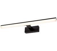 QYYZTQY Light LED Mirror Lights Light Vanity Mirror Lighting Fixture for Bathroom Dressing Table Light Bedside Decor Wall Lamp (Color : Black, Size : 42cm)