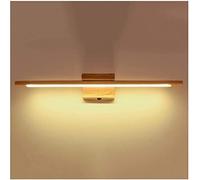 QYYZTQY Light LED Retro Solid Wood Bathroom with Bedroom Dressing Table Mirror Cabinet Light Wall Lamp Bath Decor Wall Lamp (Color : Warm Light)