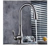 QYYZTQY Light Luxury Brass Sprayer,Dual Function Faucet for Sink,High ARC Kitchen Faucets with Pull Down Sprayer,Utility Sink Fau