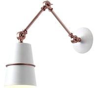 QYYZTQY Light, Metal Indoor Mounted Fixture Adjustable Swing Arm Wall Compatible with Bedroom Bedside Reading Lamp, Chandelier