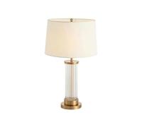 QYYZTQY Living Room Desk Light American Creative Fabric Desk Lamp for Bedroom Office Work Writing Desk Table Lamp Hotel B&B Decorative Lighting Fixture (E27 Socket)