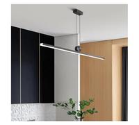 QYYZTQY - Long Led Pendant Light Dimmable Compatible with Table Dining Room Kitchen Island Office Chandelier Home Decor Suspension Lamp Fixture Chandelier Light Fixture