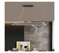 QYYZTQY - Long Ring Pendant Lights Dimmable Compatible with Kitchen Island Table Dining Room Decor Lustres Fixture, Chandelier