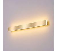 QYYZTQY Long Strip Lamp LED Gold, Nordic Headboard Lamps Indoor Lighting Fixtures for Bedroom Living Room Corridor Decor Wall Wash Lights (Color : 6000k)