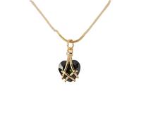 QYYZTQY Lucky Heart Necklace For Women, Sweet Necklace Castle Heart Pendant Lucky Necklace, Love Heart Pendant Necklace, Heart Necklace, 4 Heart Necklace