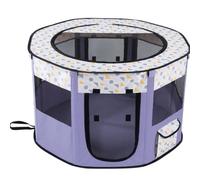 QYYZTQY Maternity Room Nest Tent Enclosed and Kitten Supplies Shelves Wall Frame Climbing Cat Climber(Purple,Large)