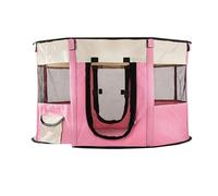 QYYZTQY Maternity Room Nest Tent Enclosed and Kitten Supplies Shelves Wall Frame Climbing Cat Climber(Pink,Medium)