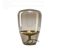 QYYZTQY Minimalist Bedroom Study Room Desk Lamp Luxury High-End Glass Desk Light for Living Room Sofa Side Office Table Lamp Hotel Front Desk Lounge Area Bar Club Lighting Fixture