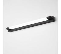 QYYZTQY Minimalist Light Bathroom Vanity 14W LED Makeup Lighting Fixture Metal, Wall Front Lights Cabinet Mirror Lamps for Bath Toilet (Color : Black-3000k)