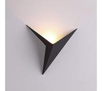 QYYZTQY Minimalist Triangle Shape LED Wall Lamps Style Indoor Wall Lamps Living Room Lights 3W AC- Lighting, Wall Sconces (Color : C, Size : Cool White(5500-7000K))