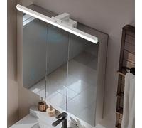 QYYZTQY Mirror Light Indoor with Motion Sensor Lamp 180° Rotation Adjustable Bathroom Waterproof Wall Aluminium for Living Room Bedroom Corridor (White-Warm Light,80cm)