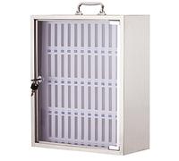 QYYZTQY Mobile Phone Cell Phones Storage Cabinet Pocket Locker Box Kitchen Furniture Locks Can Be Carried by Hand,36slots