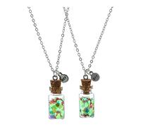 QYYZTQY Necklaces for Women Novelty Gift Glass Bottle Pendant Luminous Children's Necklace Fashion Sparkly