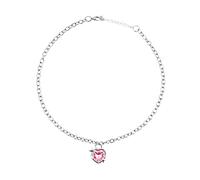 QYYZTQY Necklaces for Women Peach Necklace Women's Light Small High Grade Sense Lnlaid Zircon Chain