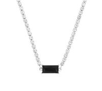 QYYZTQY New 2025 Heart Necklace Luxury Stainless Steel Necklace For Women Colorful Star Round Zircon Necklace Choker Tennis Chain Wedding Jewelry with For You Fashion Accessories Creative Gift
