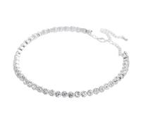 QYYZTQY New For Trendy 2025 Bridal Fashion Crystal Rhinestone Choker Necklace Women Wedding Accessories Tennis Chain Chokers Jewelry Collier Femme Jewelry Fashion Accessories Creative Gift