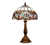 QYYZTQY Nicholas Baroque Table Lamp Classic Lampholder 12 Inch Handmade Table Lamp, Suitable for Living Room Nightstand, Desk Dressing Table Warm as Ever