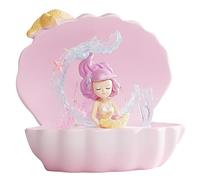 QYYZTQY Night Light for Bedroom Night Lamp for Bedroom Homedecor Seashell Lamp Home Mermaid Night Light Decorative Effect Household Souvenir Small Lights Resin Crafts Small Table Lamp