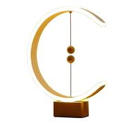 QYYZTQY Nightstand Lamp Contemporary Smart Magnetic Suspension Balance Light USB Powered LED Table Lamp Warm Eye-Care Desk Lamp for Office Home Bedside Bedside Lamps