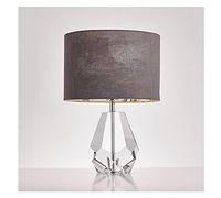 QYYZTQY Nightstand Lamp K9 Crystal Table Lamp Postmodern American Creative Diamond Table Lamps Living Room Bedside Table Bedroom Hotel Light Luxury Desk Lamp Bedside Lamps (Color : Gold, Size : Remote