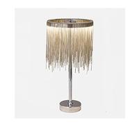 QYYZTQY Nightstand Lamp Light Luxury Tassel Bedside Table Lamp Personality Bedside Table Lamp Living Room Bedroom Study Decoration Bedside Lamp Bedside Lamps