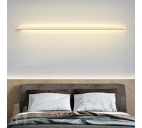 QYYZTQY Nordic Long Lamp with Indoor USB Rechargeable Wall Aluminium Minimalist for Bedside Hallway Bedroom Living Room (180cm,Black White Light)