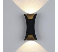 QYYZTQY Outdoor IP65 Waterproof Patio Double Head Luminous up and Down Frosted Aluminum Lamp Body Wall Light, Chandelier