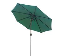 QYYZTQY Outdoor Parasol Umbrella 106inch Patio Market with Crank,Outdoor Umbrellas for Garden Tilt Function,Sun Protection Showerproof Table Without Base (Green 9Ft(270CM))
