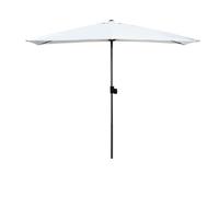 QYYZTQY Outdoor Patio Umbrella,Rectangular UV Protection Balcony Umbrella,Adjustable Height Garden Parasol,Half Market Umbrella for Backyard Cafe Beach