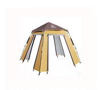 QYYZTQY Outdoor People Fully Automatic Single 2 Double Wild Home Thick and Rain Pavilion Sun Shelter Pop up Large Camping Cabin Beach Tent Quick Setup Waterpr