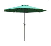 QYYZTQY Outdoor Table Sun with 8 Sturdy Ribs, Rain Windproof Portable, Protection, for Backyard Pool Balcony Deck, Garden Parasol Umbrella (Green 106inch)
