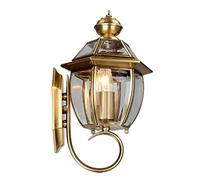 QYYZTQY Outdoor Wall Light Fixtures Bronze Exterior Wall Lantern Waterproof Lights Wall Mount for House Garden Lamp