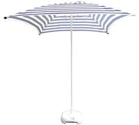 QYYZTQY Overhanging Umbrella Outdoor Garden Parasol 6.6Ft/2M Garden Table Outdoor Yard Umbrella, Beach Commercial Event Market, Swimming Pool, Black and White Stripes, with Paras