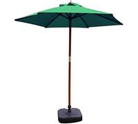 QYYZTQY Overhanging Umbrella Outdoor Garden Parasols Green Patio Umbrella Outdoor Parasol Table Umbrella with 6 Sturdy Ribs For Beach Pool Backyard, UV 50+ Protection (Size : Di