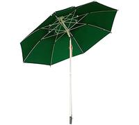 QYYZTQY Parasol 2.5M/8Ft Patio Push Button Tilt, Outdoor for Backyard Balcony Pool with Double Vented, Market Table Umbrella